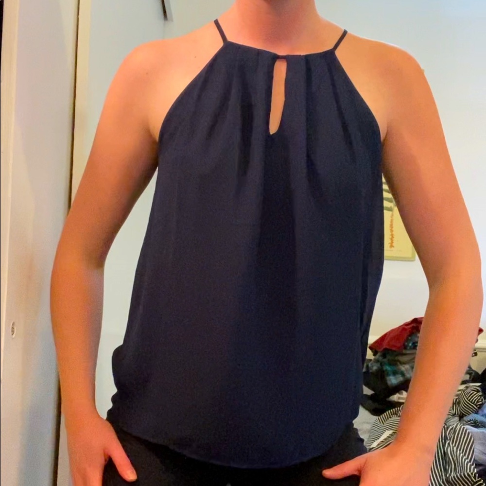 High Neck Dressy Top